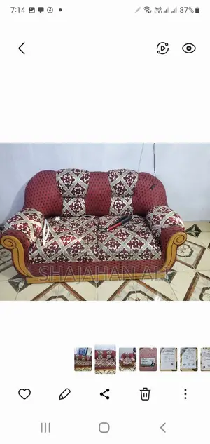 সোপার সেট ৬ সিটের, ব্যবহারিত তবে ফ্রেশ কন্ডিশনের।