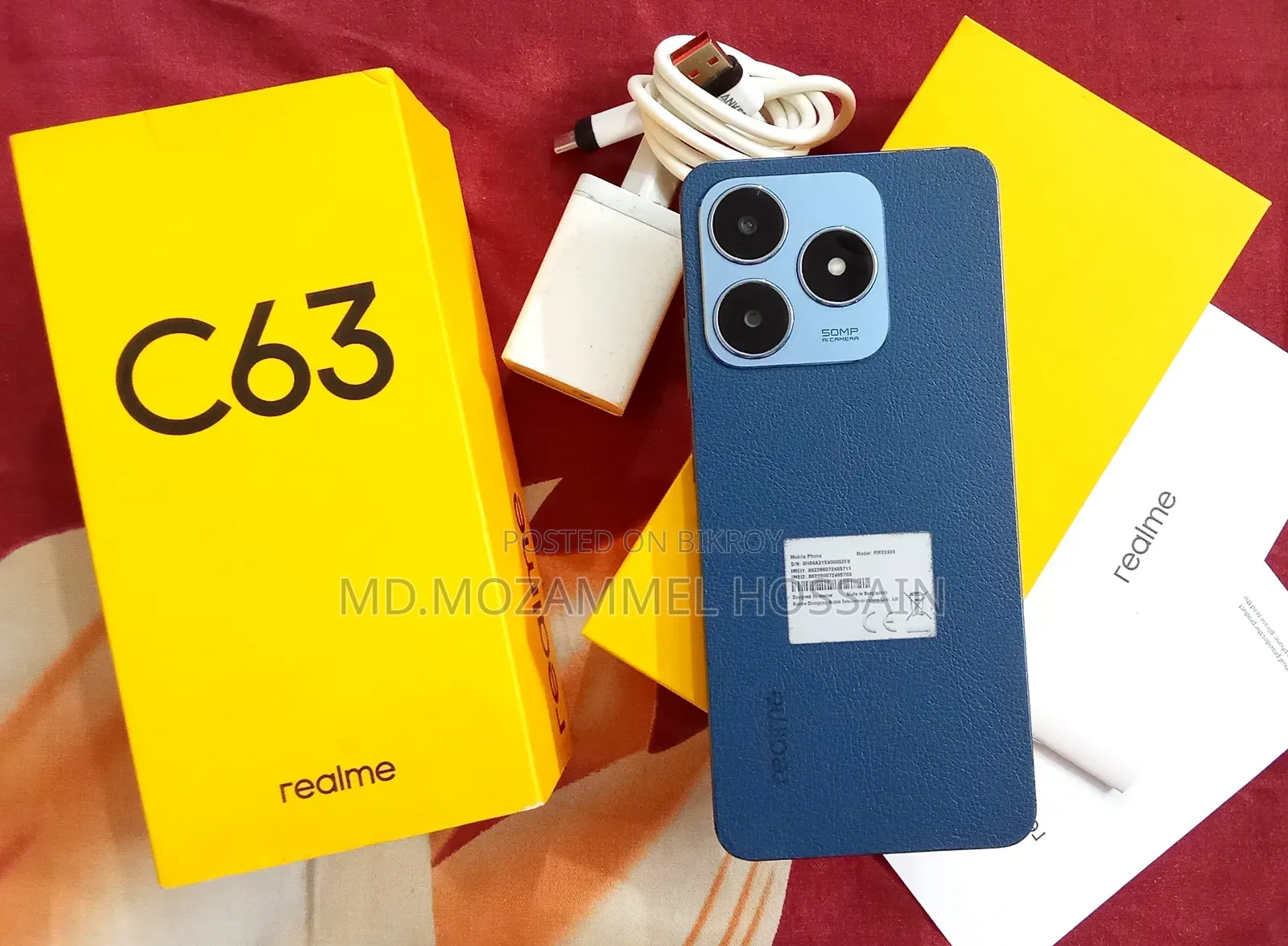 Realme C63 128 GB Blue