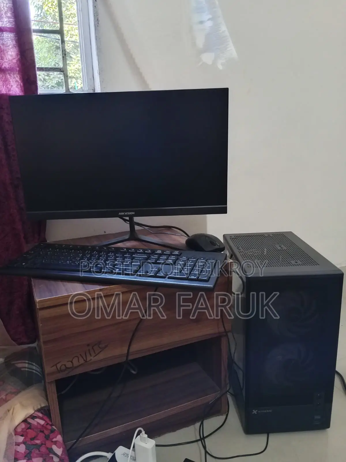 Desktop Computer 8GB AMD Ryzen 5 SSD 256GB
