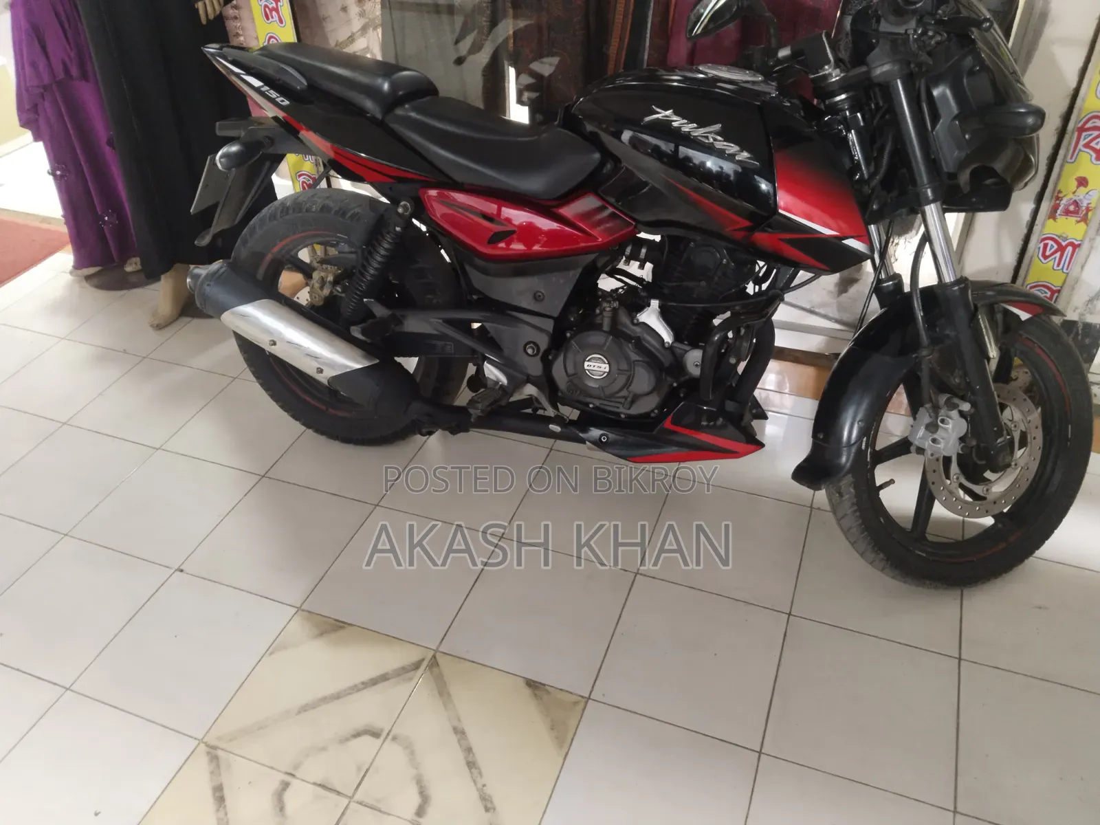 Bajaj Pulsar 150 2017 Black