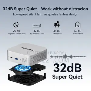 New Desktop Computer 16GB Intel Core i3 SSD 256GB