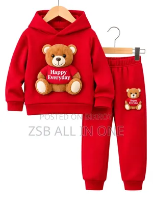 Stylish Trendy Kids Hoodie Set