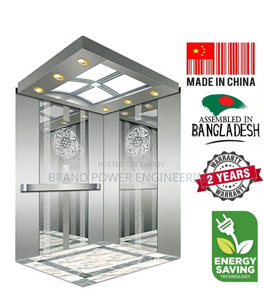 Fuji Passenger Lift 630KG | 8 Persons | 6 Stops | Ready Stock