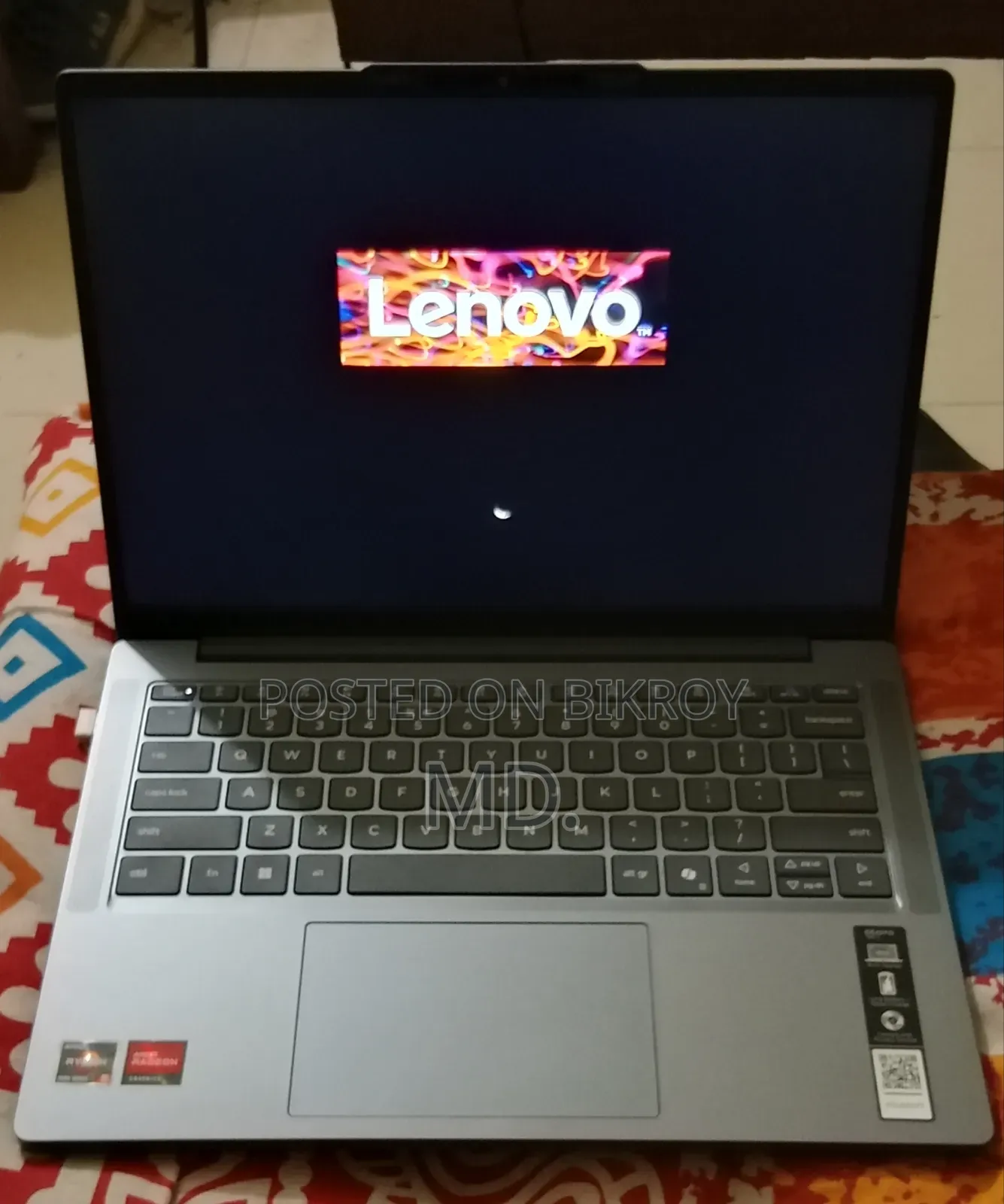 Laptop Lenovo Ideapad 3 8GB AMD Ryzen 5 SSD 512GB