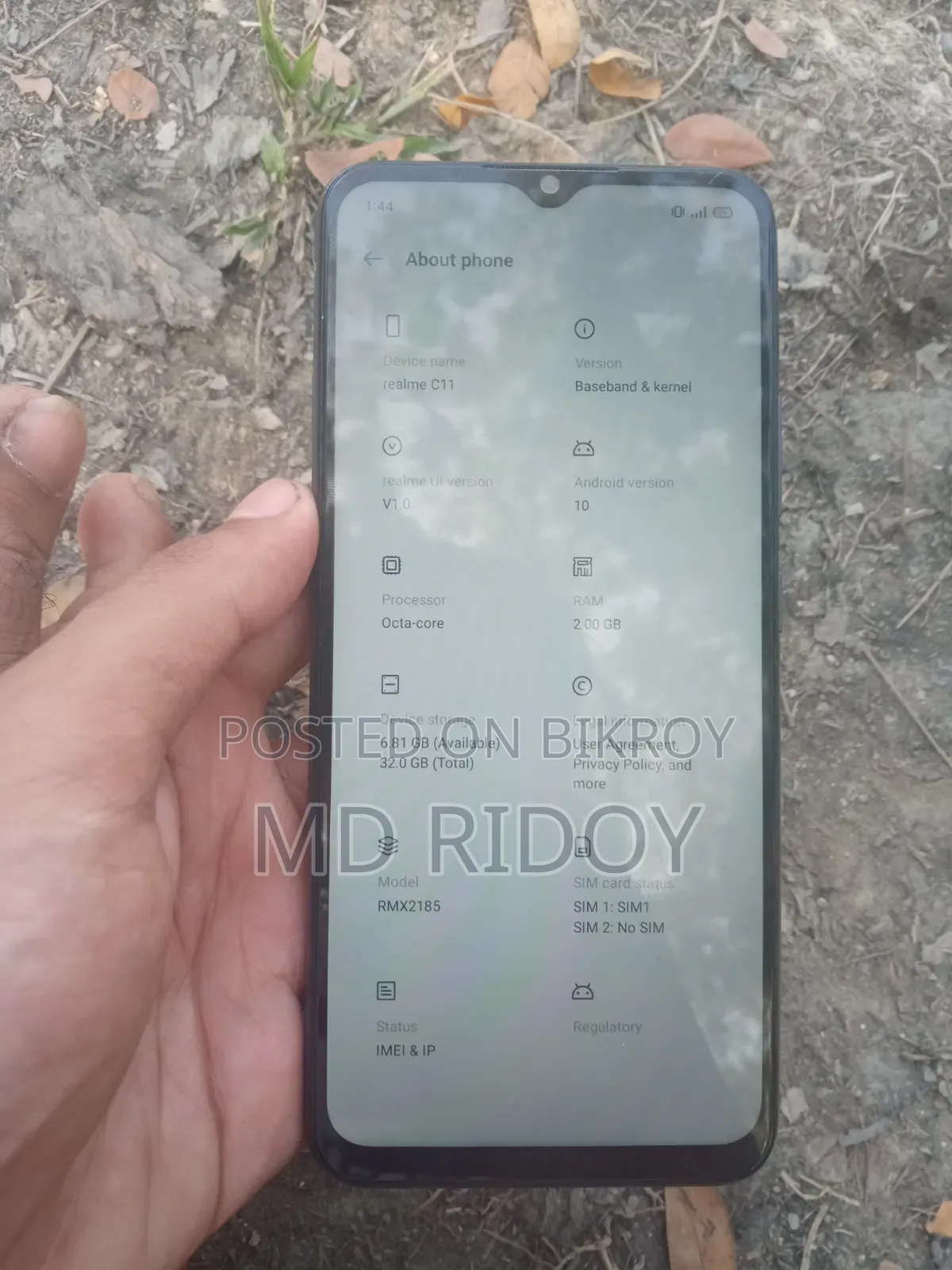 Realme C11 32 GB Black