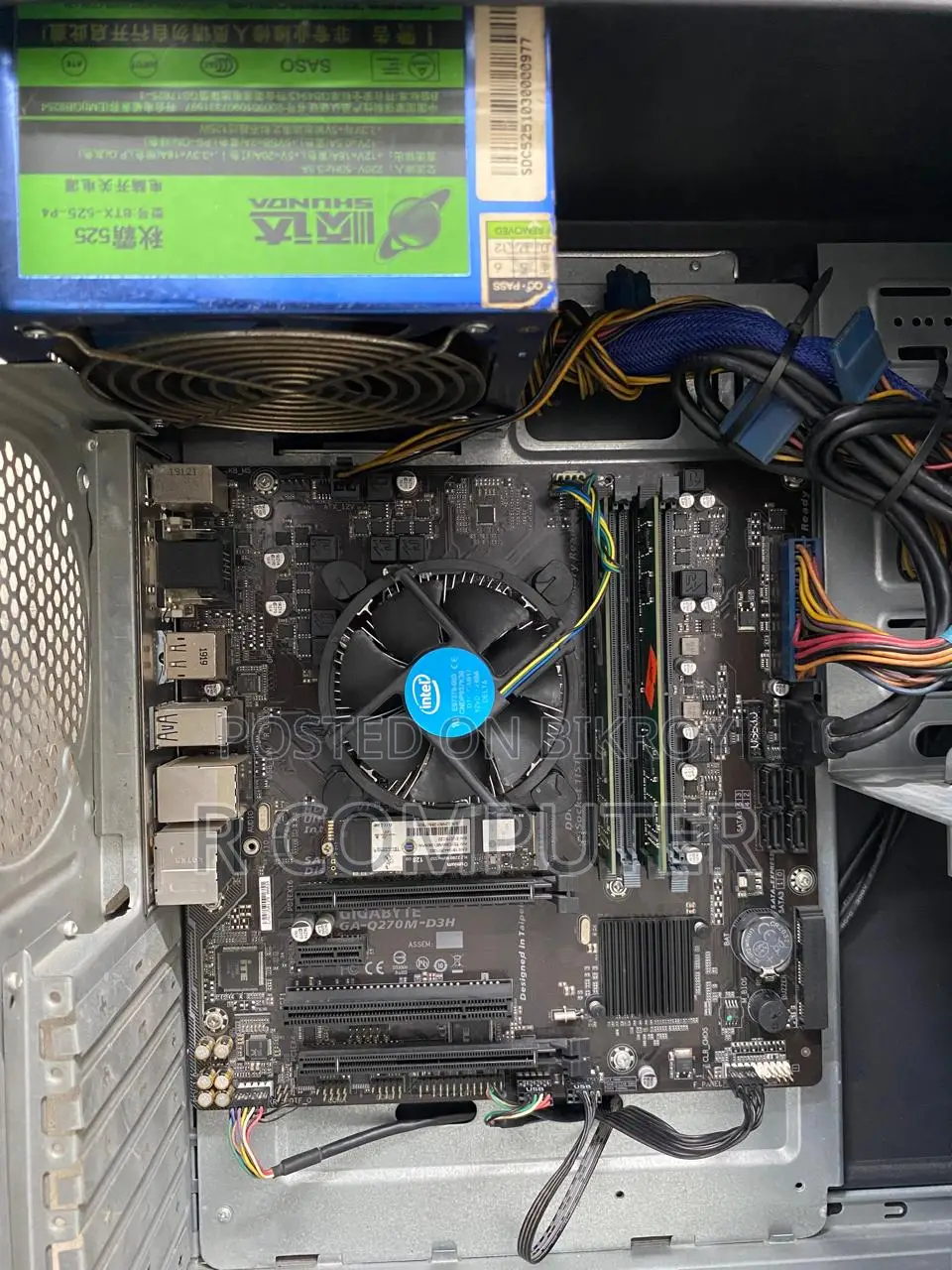 Desktop Computer Gigabyte 8GB Intel Core i5 SSD 128GB