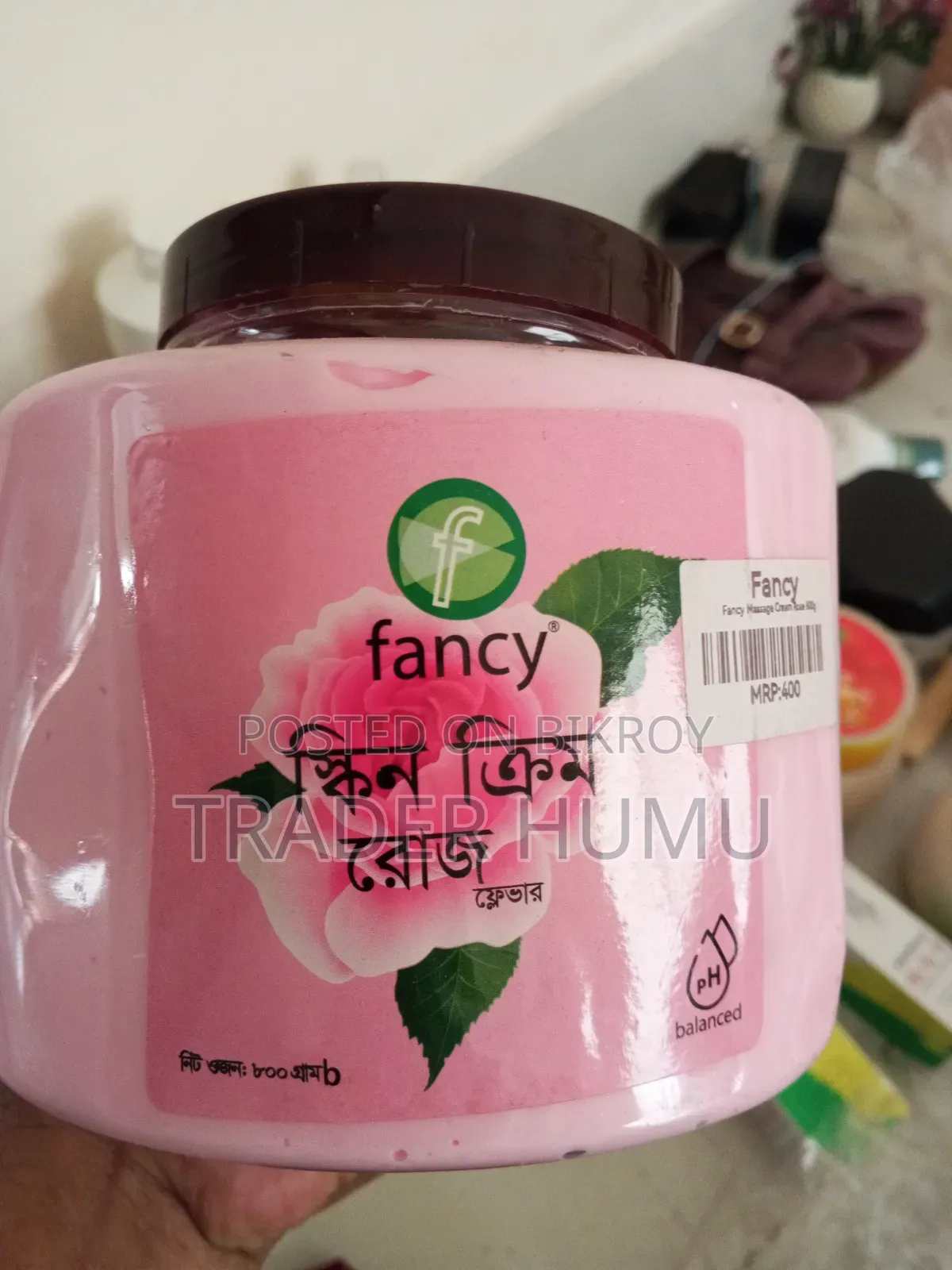 ফ্যান্সি স্কিন ক্রিম রোজ