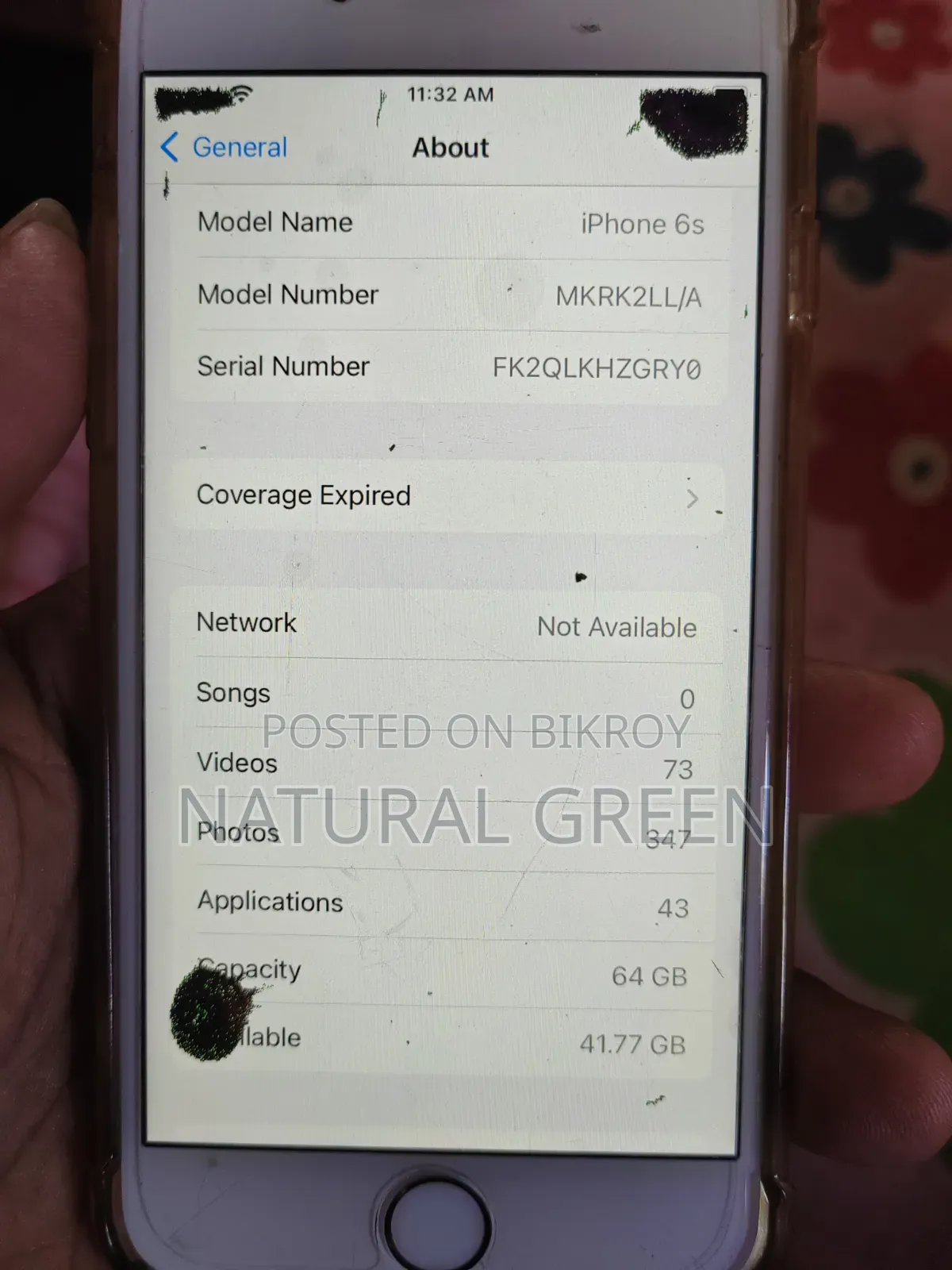 Apple iPhone 6s 64 GB Pink