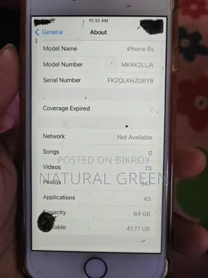 Apple iPhone 6s 64 GB Pink