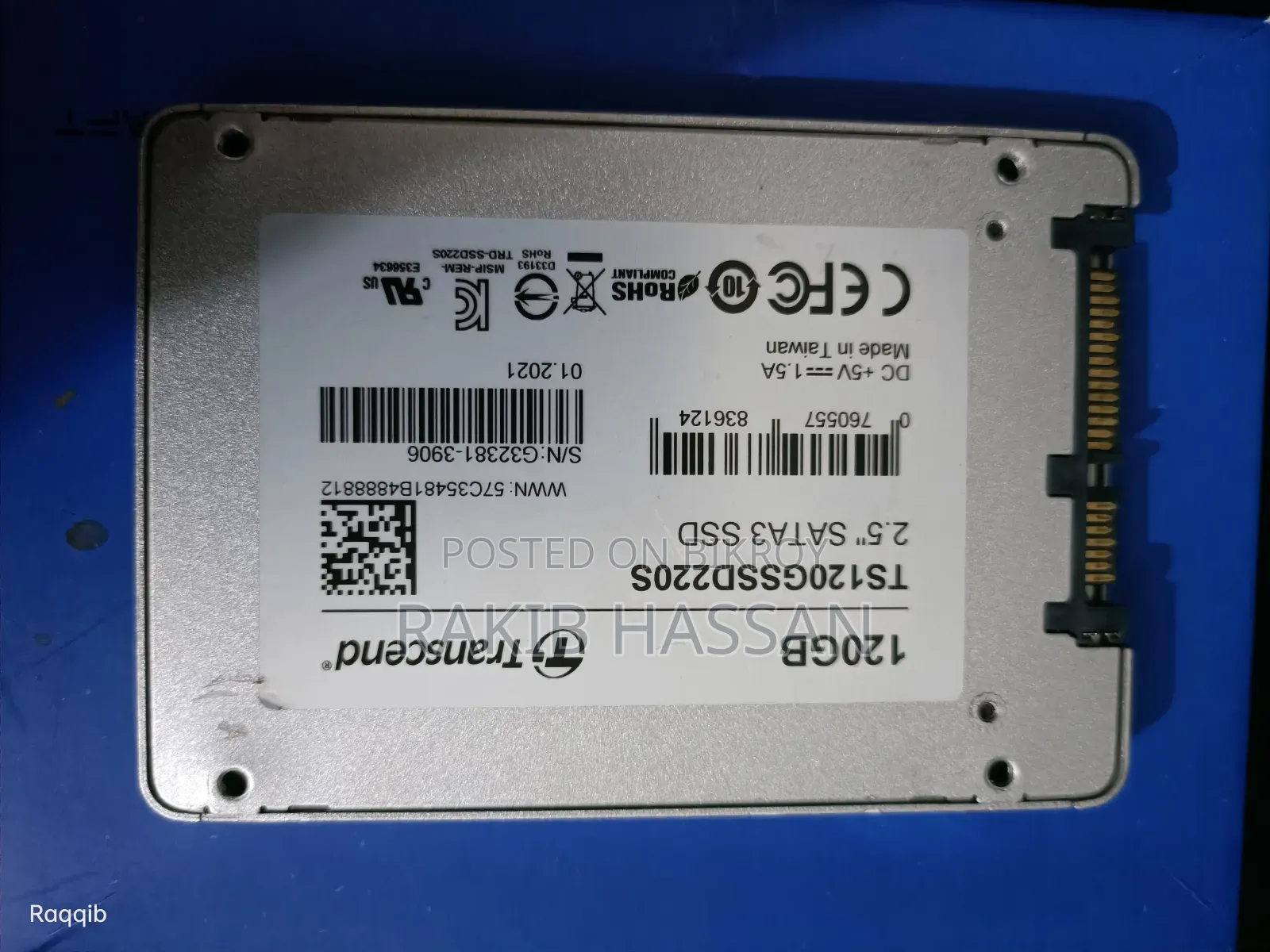 Transcend SSD 120 GB SATA 3