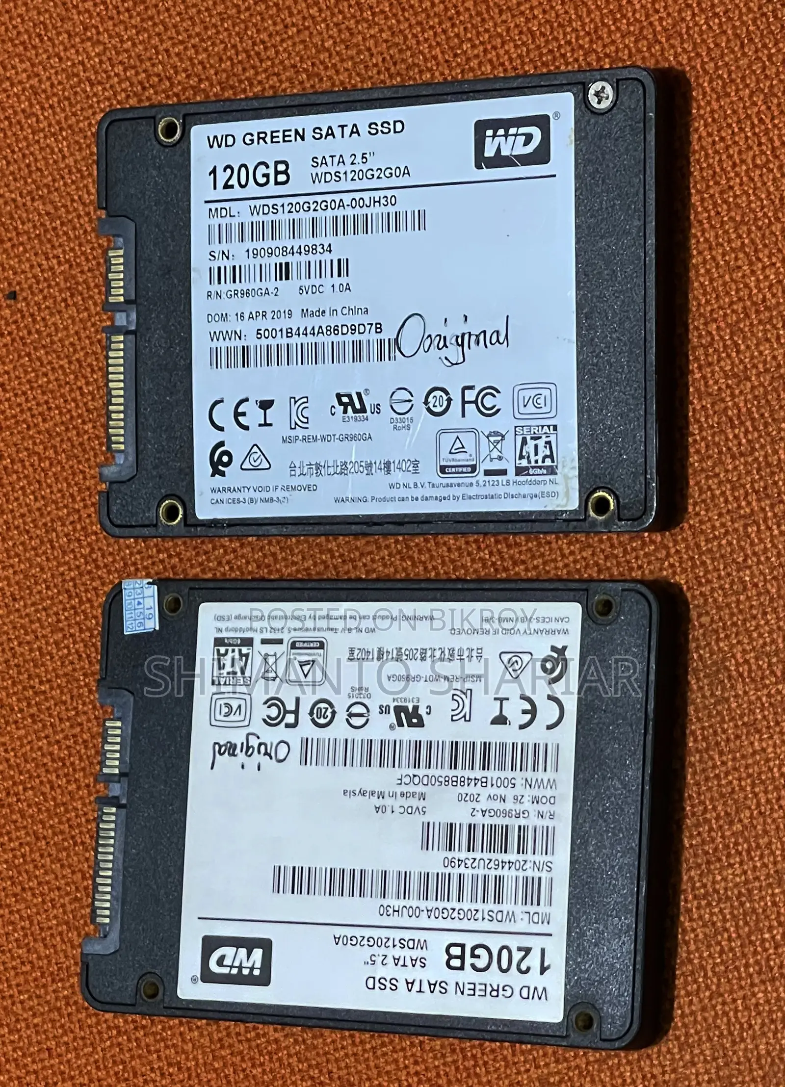 128GB SSD WD