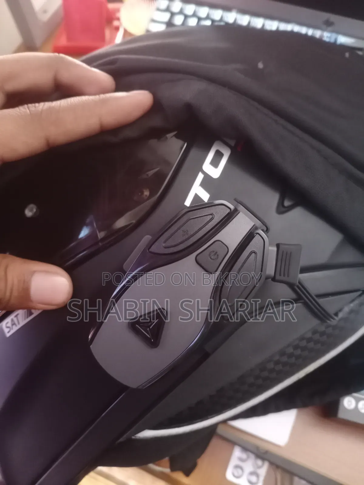 Helmet Bluetooth Motowolf BH1