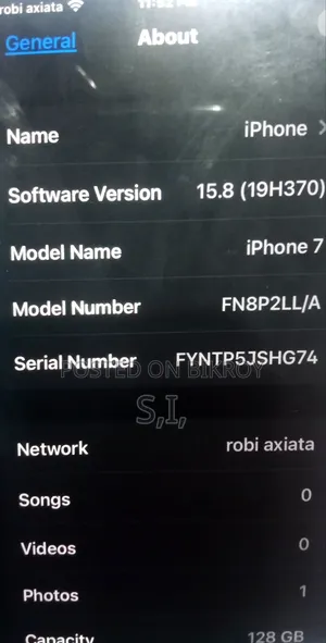 Apple iPhone 7 128 GB Rose Gold
