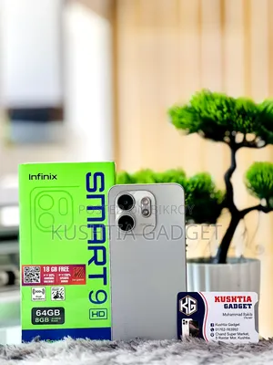 ইনফিনিক্স স্মার্ট ৯ ৬৪ জিবি সিলভার