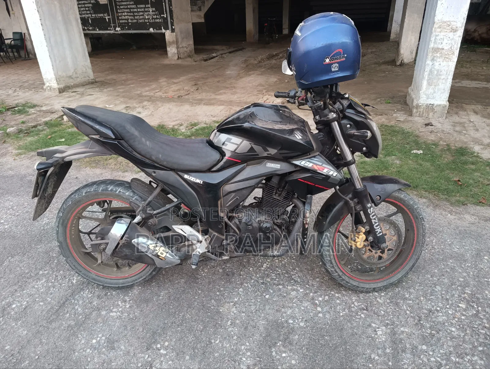 Suzuki Gixxer 2017 Black