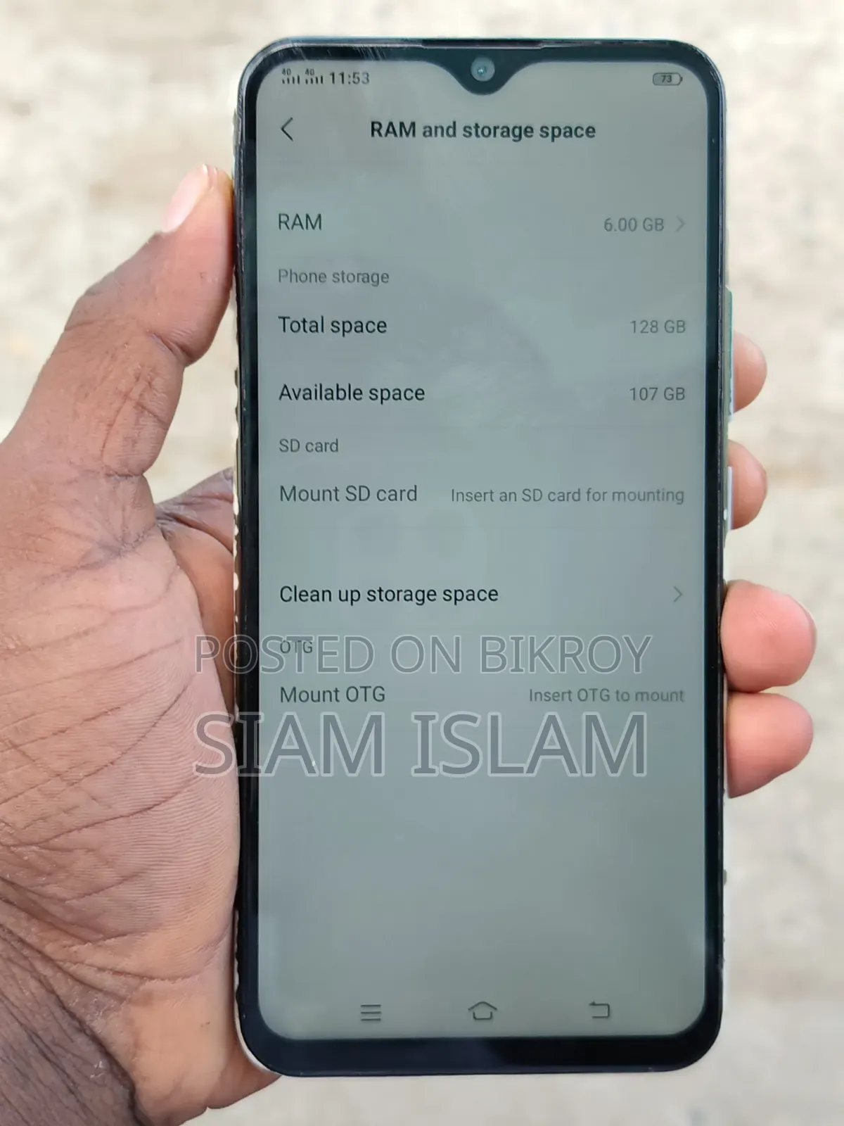 Vivo Y11 32 GB Blue