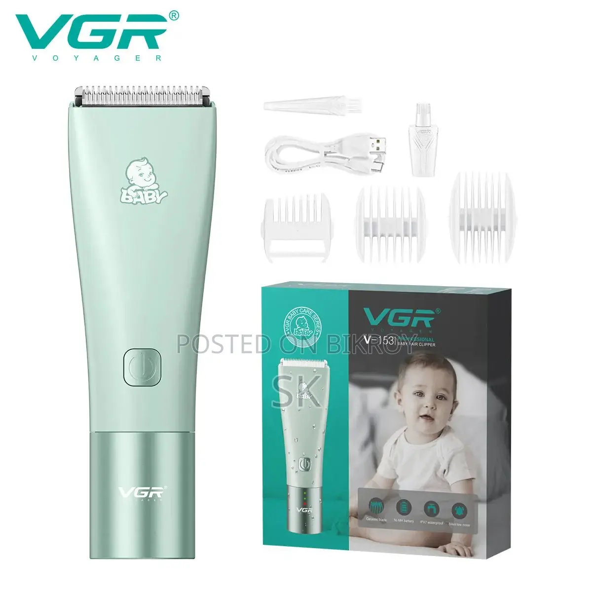VGR v-153 Baby Hair Clipper Price in Bangladesh