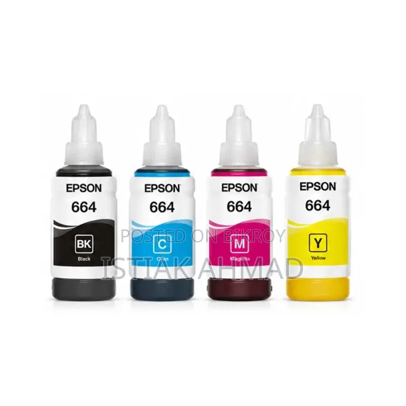 Epson 664 Original Master Copy Ink Bottel Full Set