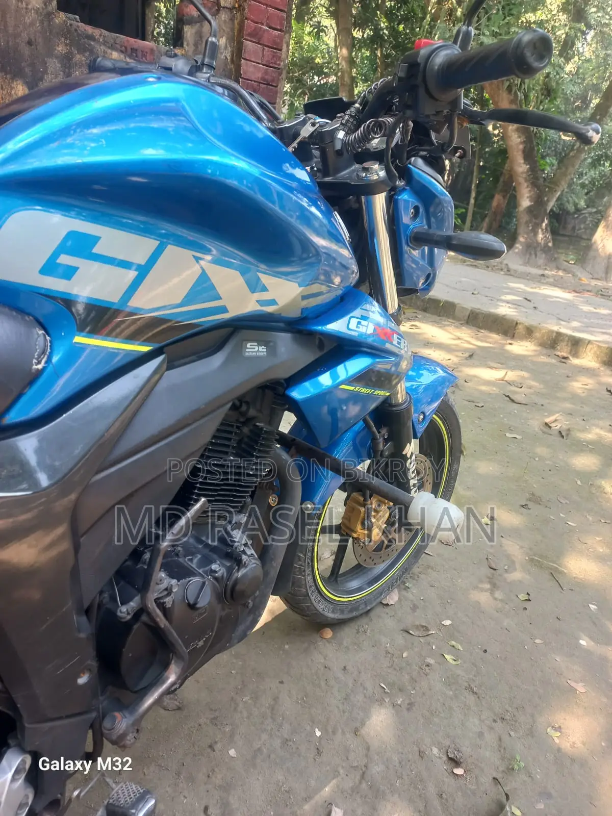 Suzuki Gixxer 2017 Blue