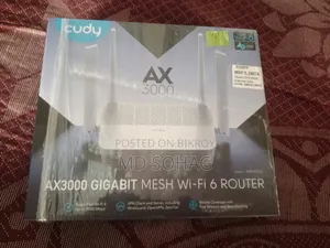 Cudy WR3000S AX3000 Dual-Band Gigabit Wi-Fi 6 Mesh Router Used