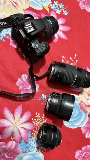 Canon 50mm Prime and 75-300mm Zoom Lens