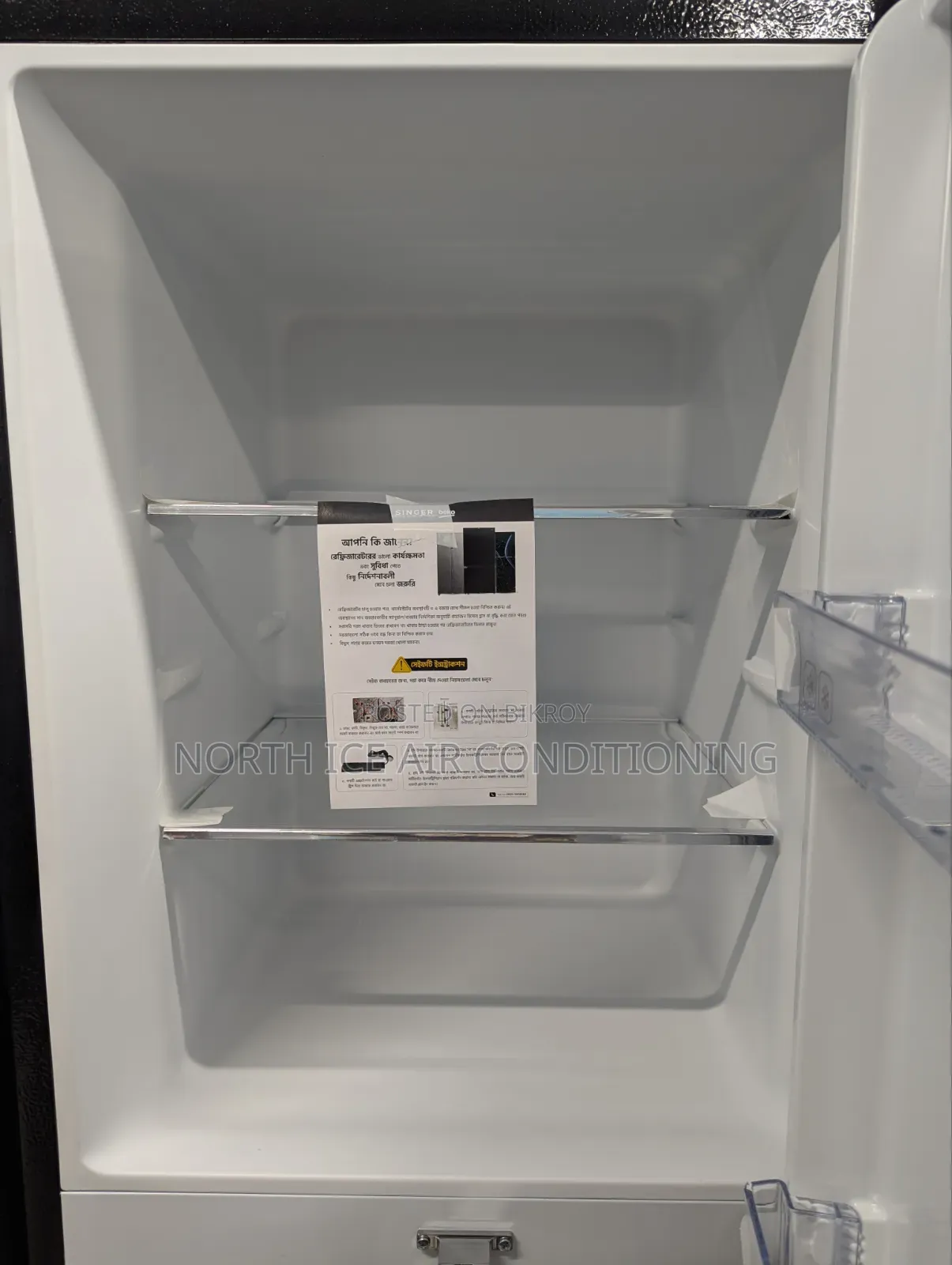Singer Brand New Glass Door Frost Fridge 277 Ltr(28% Off)