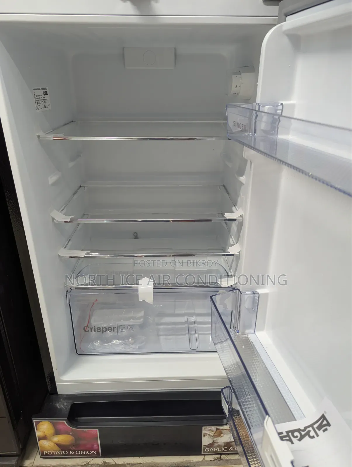 Singer Brand New Glass Door Frost Fridge 277 Ltr(28% Off)