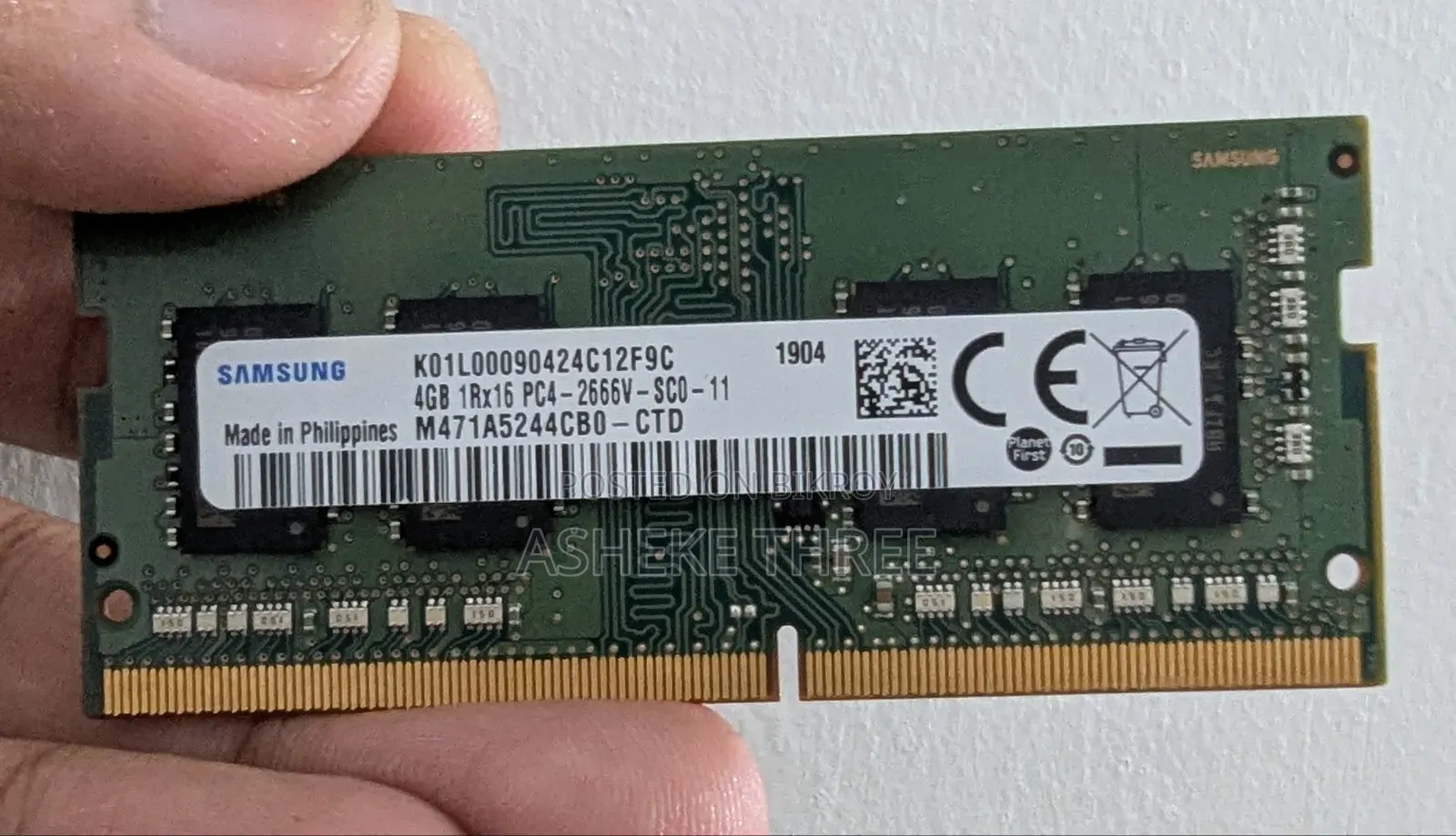 DDR4 4 GB RAM