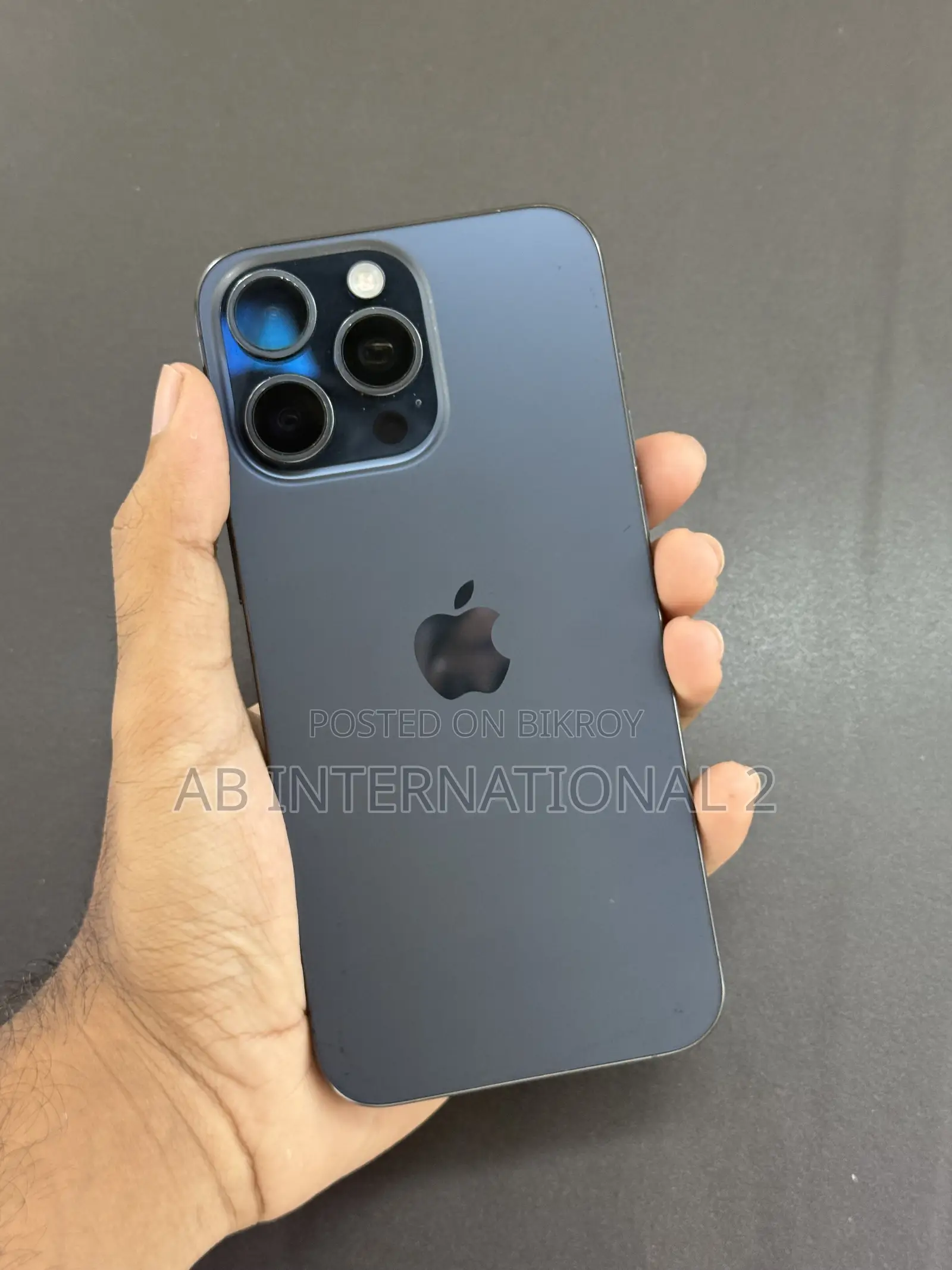 অ্যাপল আইফোন ১৫ প্রো ম্যাক্স ২৫৬ জিবি নীল