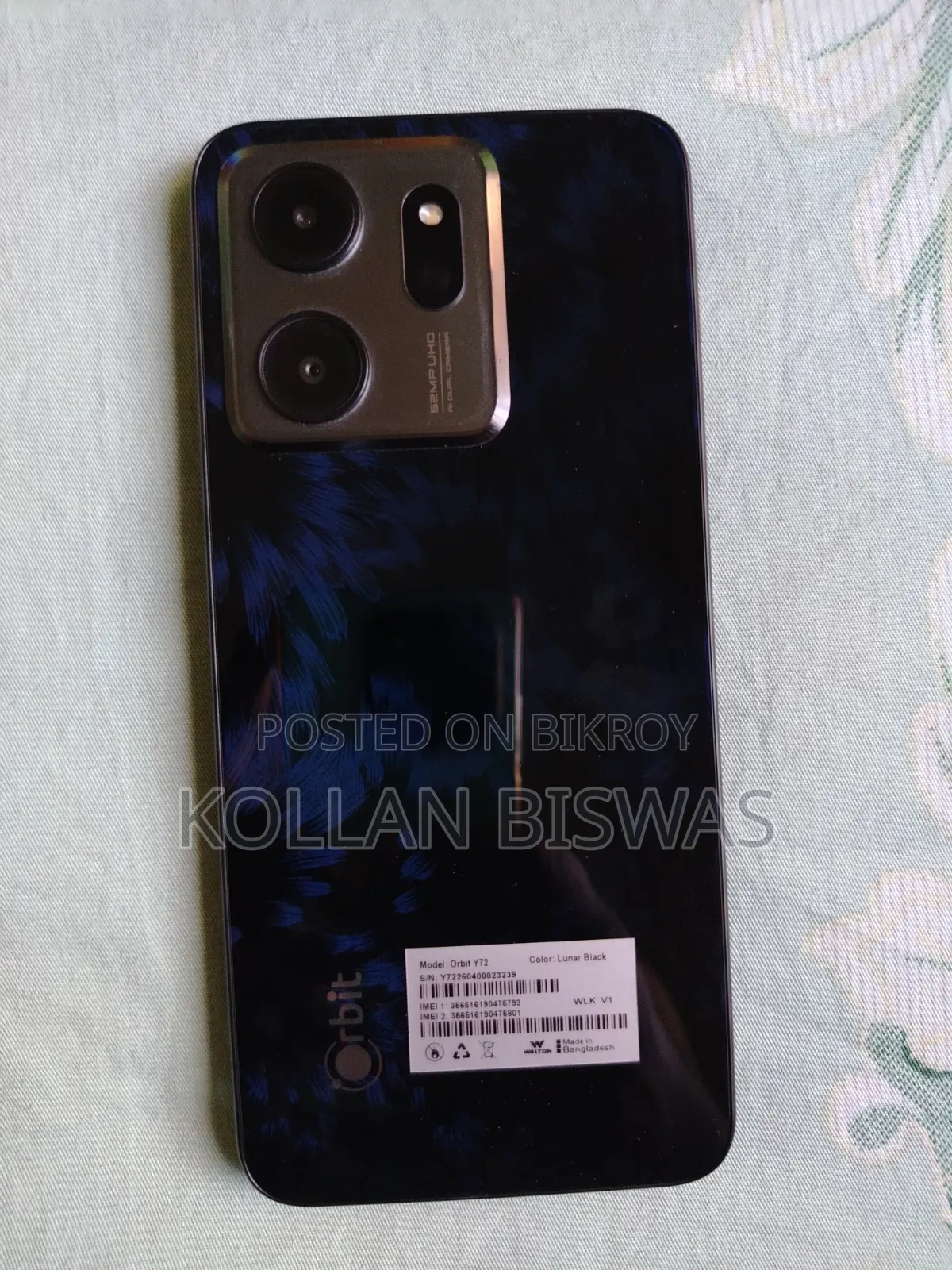 New Walton ORBIT Y72 64 GB Black