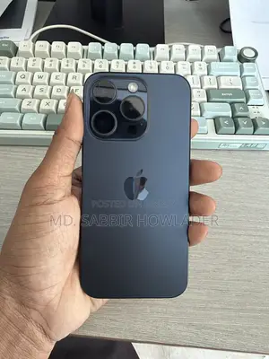 অ্যাপল আইফোন ১৫ প্রো ২৫৬ জিবি ব্লু