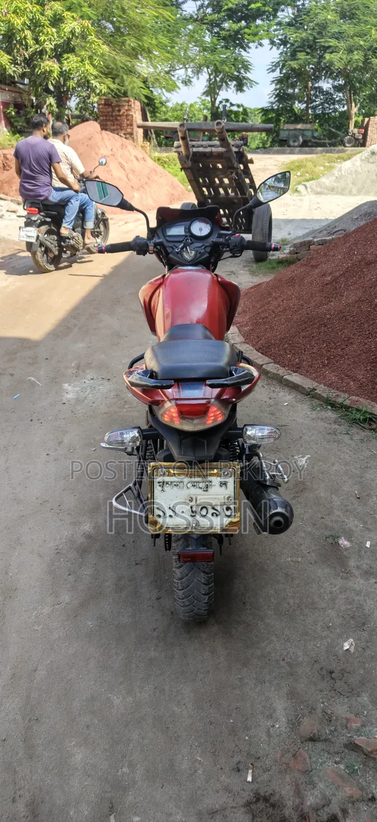 TVS Apache RTR 160 2V 2015 Red