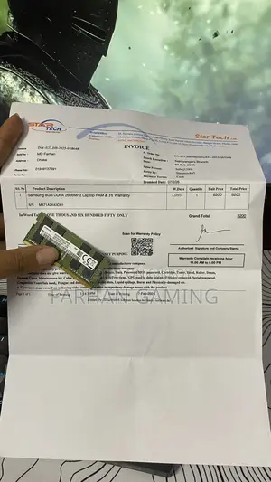 Samsung 8GB DDR4 2666MHz Laptop RAM for Sale