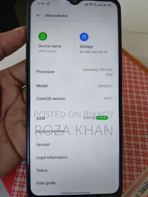Oppo A55 5G 128 GB Black