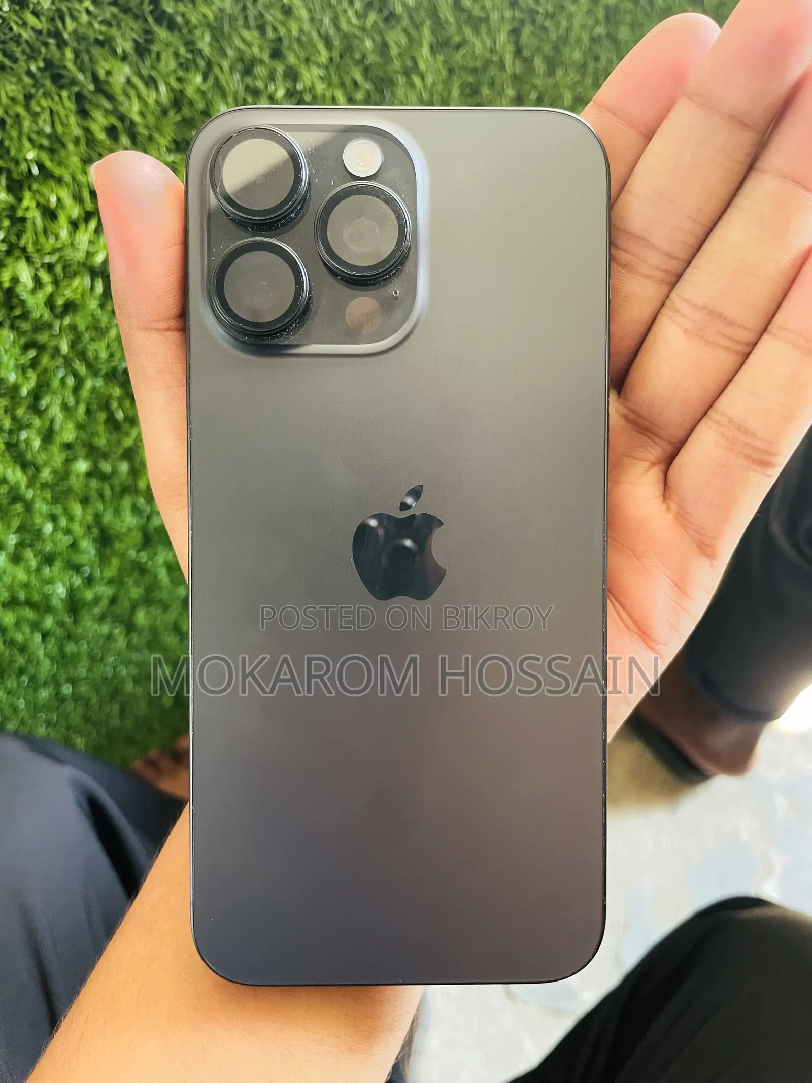 অ্যাপল আইফোন ১৫ প্রো ম্যাক্স ৫১২ জিবি ব্ল্যাক