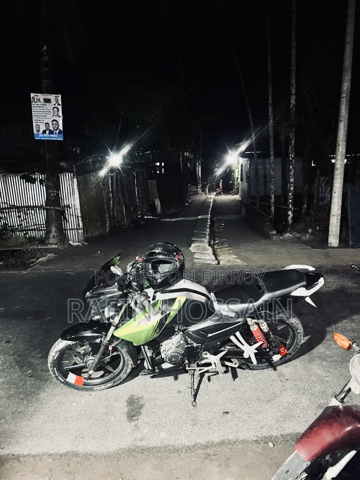TVS Apache RTR 160 2V 2016 Green