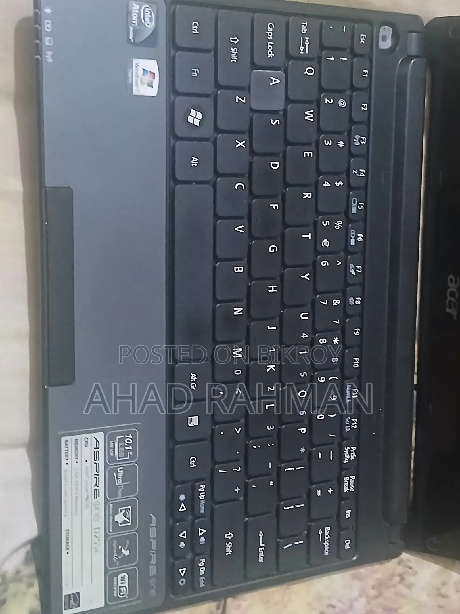 ল্যাপটপ Acer Aspire 5530G 8GB Intel HDD 512GB