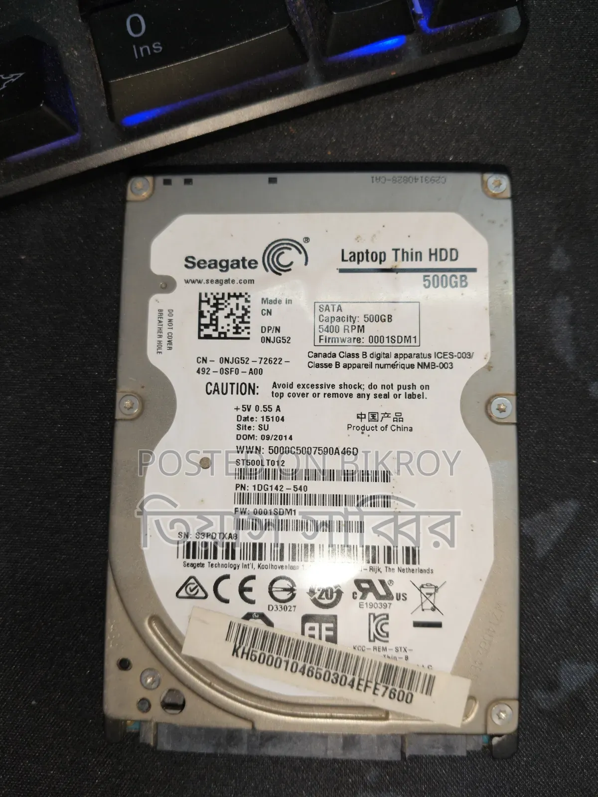 Laptop Harddisk 500 GB