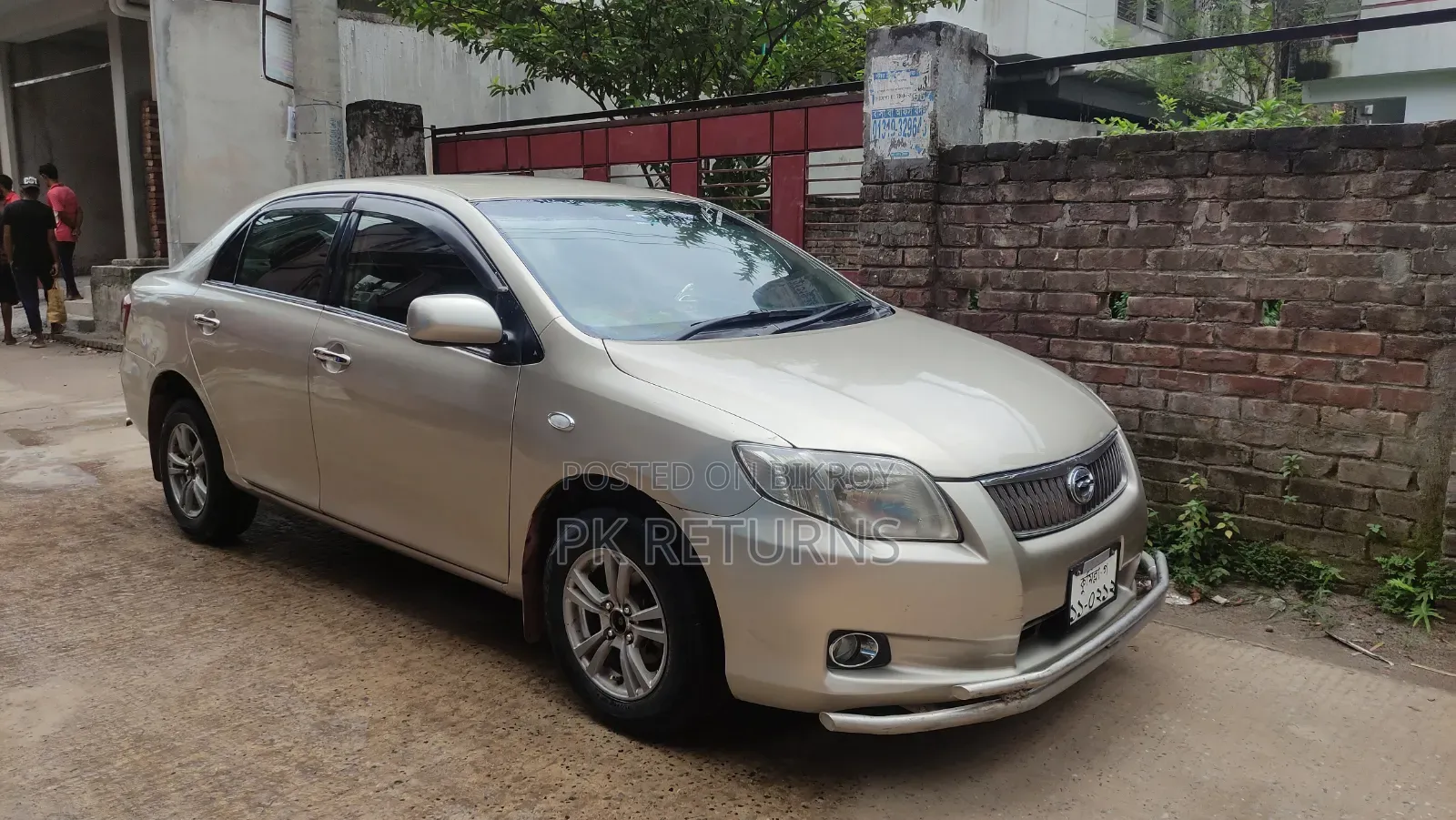 Toyota Axio 2007 Gold