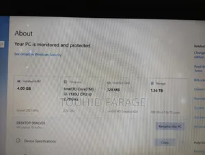 Laptop HP 15 4GB Intel Core i3 SSHD+SSD 1T