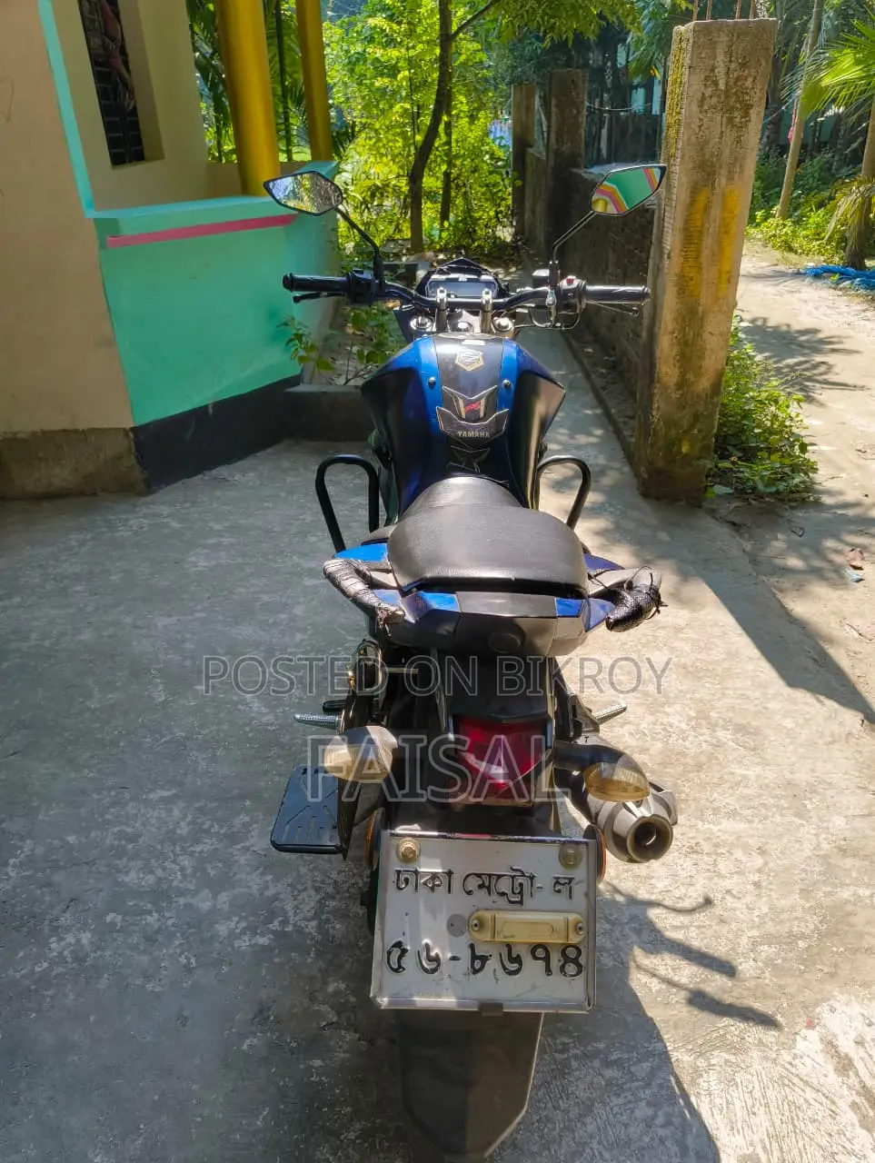 ইয়ামাহা এফজেডএস ভি২ ২০২২ নীল