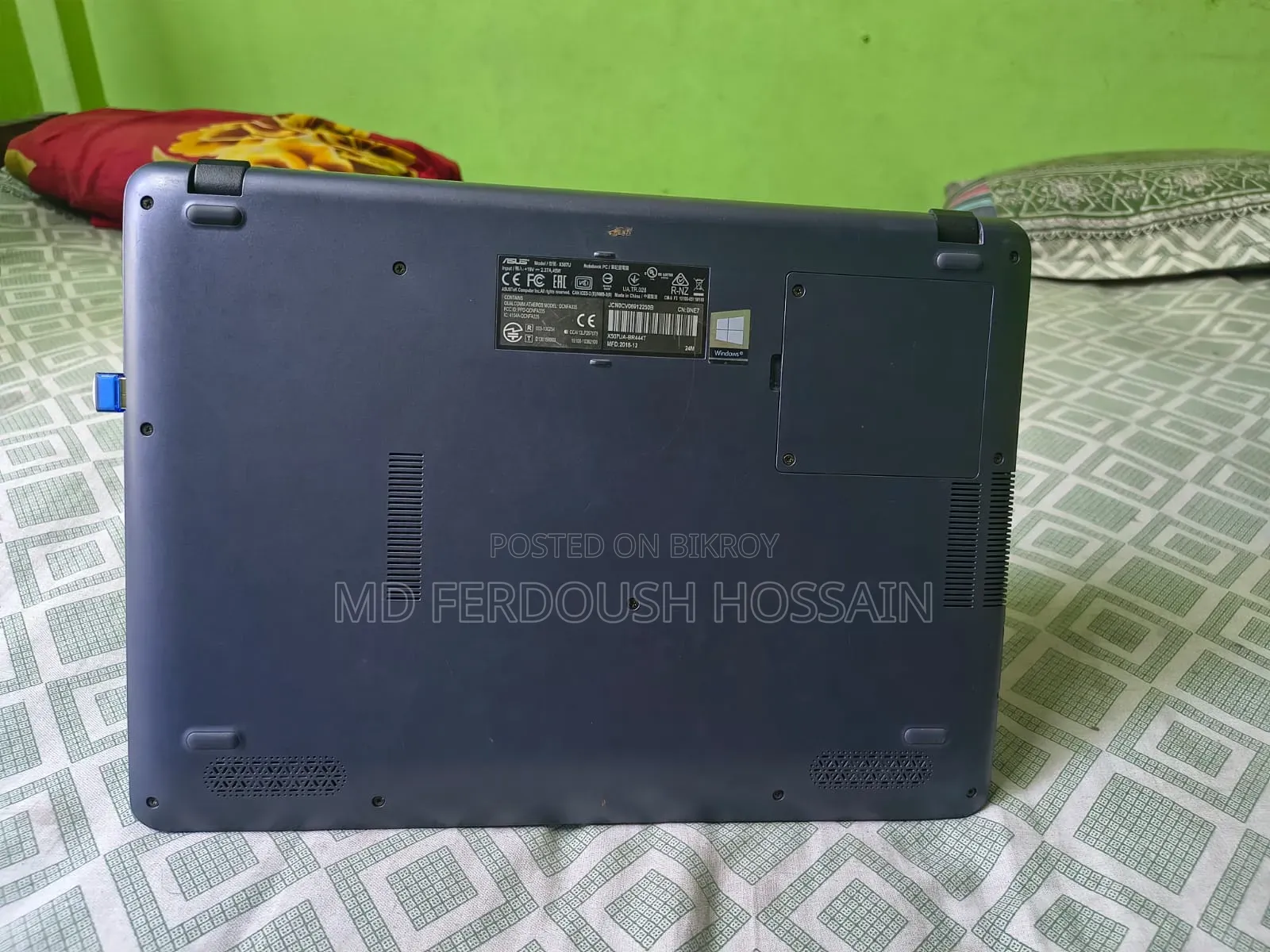 ল্যাপটপ এইচপি কমপ্যাক ৬১০ ৪জিবি ইন্টেল কোর আই৫ এইচডিসডি ১২৮জিবি