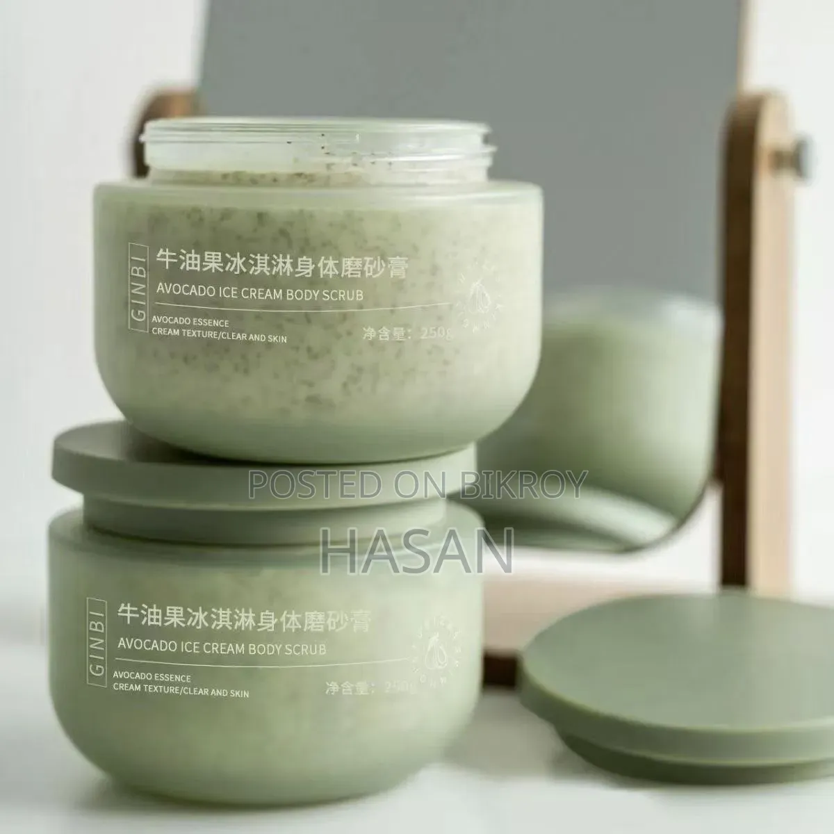 Avocado Ice Cream Scrub