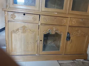 Wooden Showcase Teak Wood