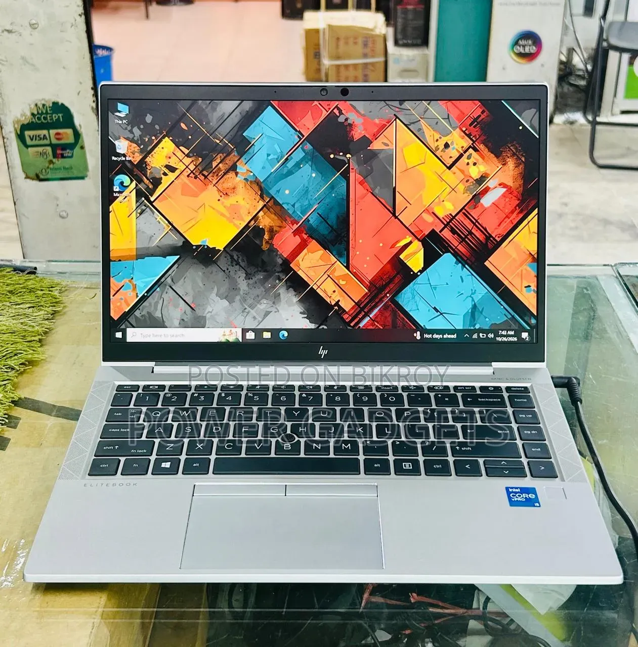 Laptop HP EliteBook 840 G8 8GB Intel Core i5 SSD 256GB