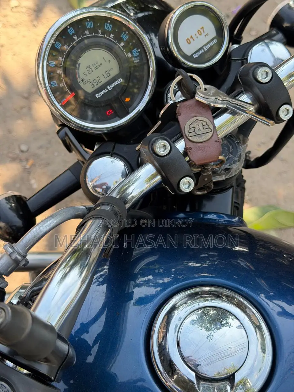 Royal Enfield Meteor 350 2026 Blue