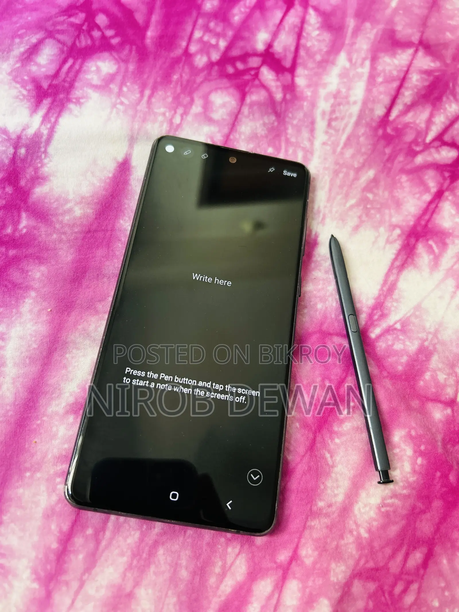 Samsung Galaxy Note 10 Lite 128 GB Black