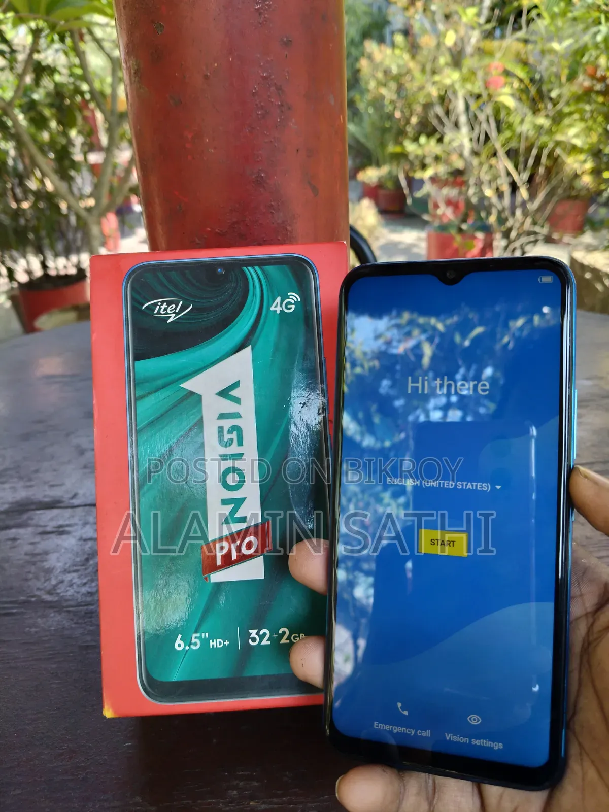 Itel Vision 1 Pro 32 GB Blue