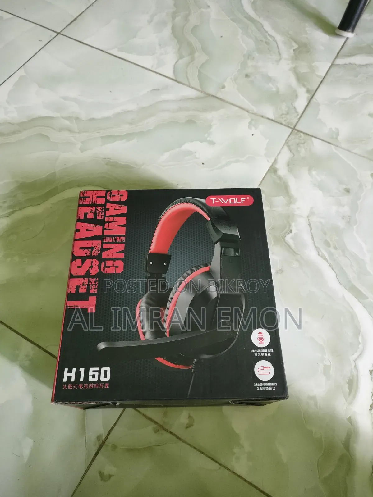T-Wolf H150 Wired Gaming Headphone