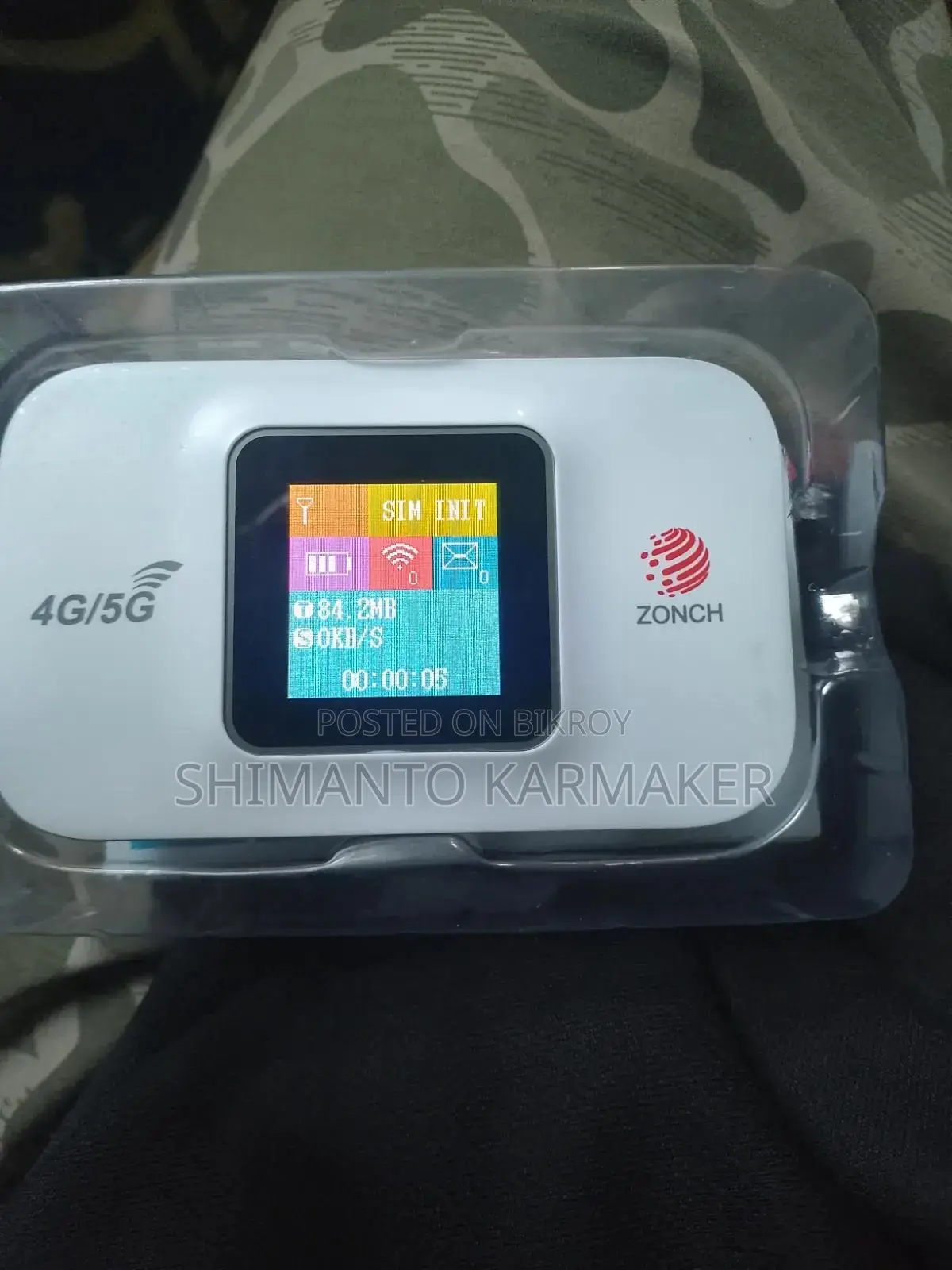 Zonch 4G Mobile Router E180 Pro